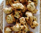 Foto del paso 4 de la receta: Buñuelos de lechuga o espinaca