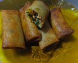 Foto langkah ke 5 dari resep Bikin martabak mini pakai kulit lumpia.