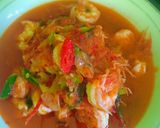 Foto langkah ke 6 dari resep Udang tumis bawang.