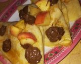 صورة لخطوة 3 من وصفة كريب بالتفاح والنوتيلا 🍫🍫🍫🌰🌰🌰