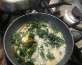 Blue cheese and greens quick pasta recipe step 3 photo