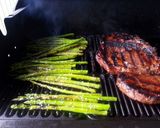 A picture of step 3 of Grilled Sesame Balsamic Asparagus.
