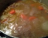 A picture of step 6 of stew pork.