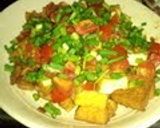 A picture of step 8 of An Easy Chinese-style Dish with Pork Offcuts and Atsuage.