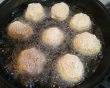Foto del paso 4 de la receta: Torrejitas de arroz rellenas de queso