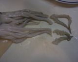 A picture of step 2 of Preparing Foil-Baked Squid.