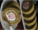 A picture of step 27 of Strawberry and Sakura Matcha Roll Cake for Girls' Day.