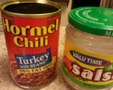 A picture of step 2 of Chili Bean Dip.