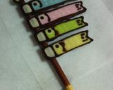 A picture of step 5 of For Children's Day! Pocky Carp Streamers.