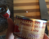 Foto del paso 1 de la receta: Coca salada de piquillos para compartir con amigos! 🎇