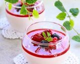 A picture of step 7 of Honey Yogurt Mousse.