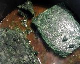A picture of step 7 of spinach and cheese empanada.