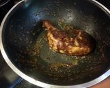 A picture of step 4 of LG SPICY CHOCOLATE CHICKEN.