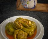 صورة لخطوة 3 من وصفة مخلل الفلفل المحشي