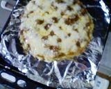 A picture of step 6 of Chewy Okara Pizza.