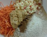 A picture of step 2 of Sammie's Carrot, Apple and Peanut Butter Doggie Treats.