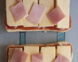 A picture of step 3 of Scrumptious easy to make pizza toast..