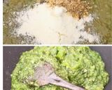 A picture of step 5 of Tricolour barfi.