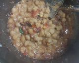 A picture of step 2 of Chana pulao.
