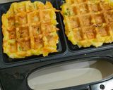Foto langkah ke 3 dari resep Bakwan Waffle Tanpa Goreng - Cemian sat set.