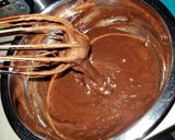 A picture of step 7 of Instant Pot Dark Chocolate brownies.