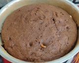 A picture of step 8 of Whole Wheat Chocolate Rossette Cake with Jaggery.