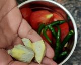 A picture of step 2 of Handi Paneer 📌.