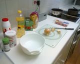 A picture of step 2 of Tomato, bacon, mushroom and onion pasta.