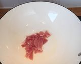 A picture of step 2 of Mexican Sweet Potato Hash with Bacon and Cucumber.