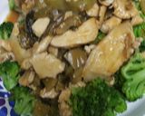 A picture of step 15 of Ginger Chicken over Broccoli.