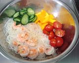 A picture of step 7 of Asian-style Salad with Cellophane Noodles and Shrimp.
