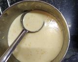 A picture of step 1 of Khandvi.