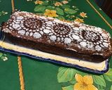 Une image de l'étape 12 de Cake au nougat et pamplemousse rose.