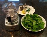 A picture of step 1 of Mint Chutney.