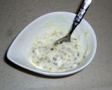 A picture of step 2 of Hanpen Fish Burgers.