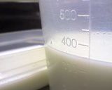 A picture of step 2 of Popular Milk-Flavored Diamond-Shaped Kanten.