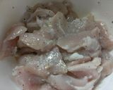 A picture of step 2 of Moist and Tender Stir Fried Chicken Breast With Oyster Sauce and Mayonnaise.