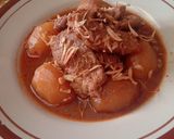 Foto langkah ke 5 dari resep Semur daging kentang pedas.