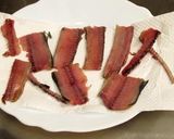 A picture of step 2 of Pacific Saury and Horse Mackerel Bone Crackers in the Microwave.