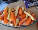 A picture of step 9 of My Sweet & Tangy Roast Gammon Veg Bake 😁.