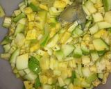 A picture of step 3 of Zucchini Soufflé.