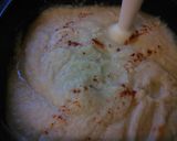 A picture of step 5 of Irmgards Creamy Cauliflower Soup. Serves 7 & 90 cals per serving. (•ิ_•ิ).