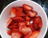 A picture of step 1 of Strawberry Malt Shake.