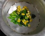 A picture of step 2 of Zan millet porridge.