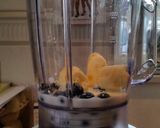 A picture of step 3 of Blueberry Smoothie.