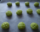 A picture of step 3 of Melon Bread-Style Avocado Cookies.