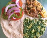 A picture of step 3 of Trending Roti Wrap.