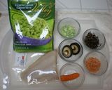 A picture of step 1 of Home-made Satsuma-age Fish Cakes.