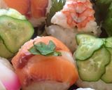 A picture of step 9 of For A Party or For Guests Temari Sushi.