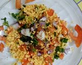 A picture of step 3 of Moong Dal salad.